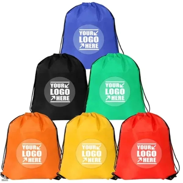Bulk Gym Sports Shopping Drawstring Cinch Backpack