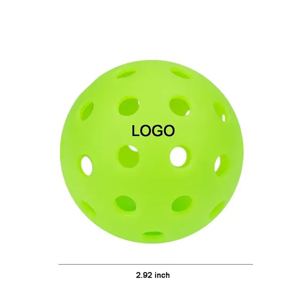 3" Custom TPE Outdoor 40 Holes Durable Pickleball Balls