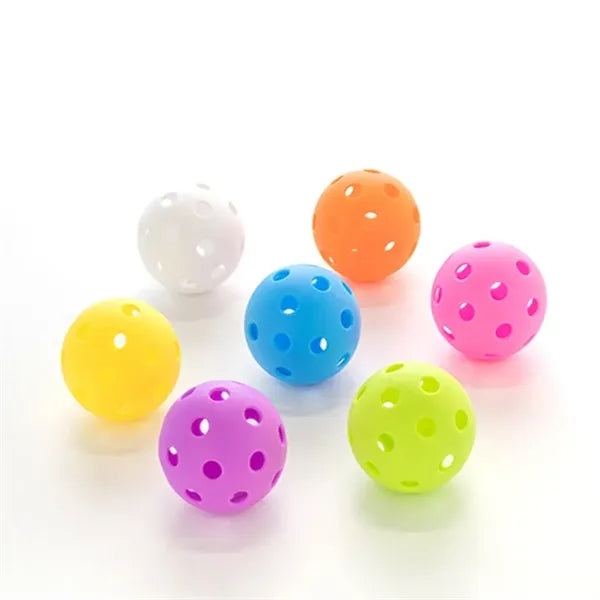 3" Custom TPE Outdoor 40 Holes Durable Pickleball Balls