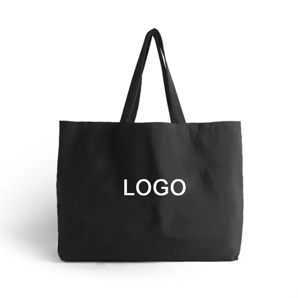 Blank Large Capacity Cotton Canvas Shopping Tote Bag