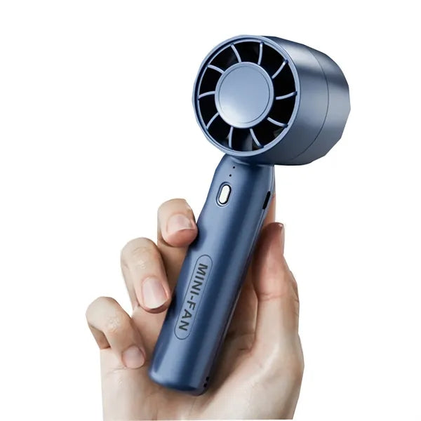 Portable Fan Handheld Desktop with Holder USB Rechargeable