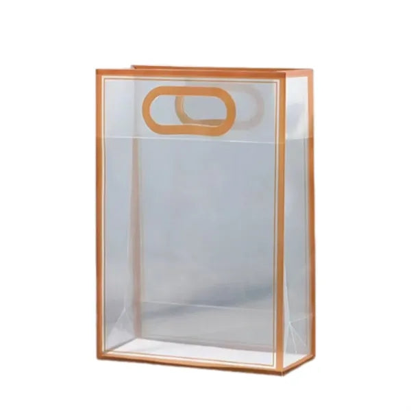 Clear Plastic Gift Bag With Handle
