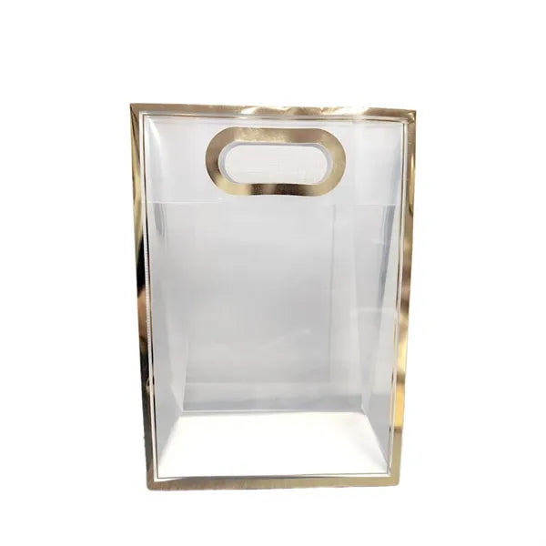 Clear Plastic Gift Bag With Handle