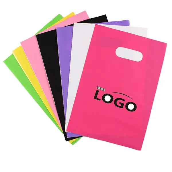 Die Cut Biodegradable Plastic Bag- Flexo Ink