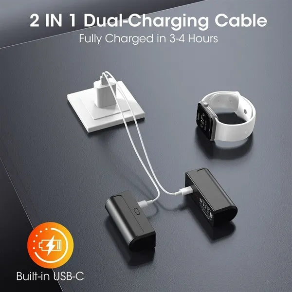 6000mAH Magnetic Hand Warmers Power Bank Rechargeable 2 Pack