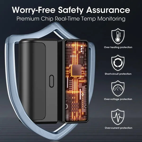 6000mAH Magnetic Hand Warmers Power Bank Rechargeable 2 Pack