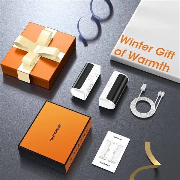 6000mAH Magnetic Hand Warmers Power Bank Rechargeable 2 Pack