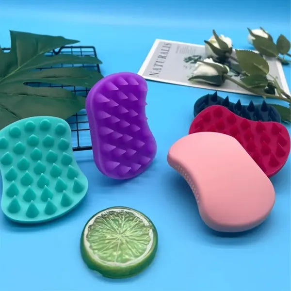 Silicone Scalp Massager Shampoo Brush