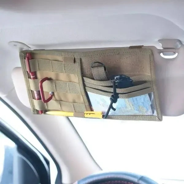 Car Visor Pouch Pocket Sunshade Holder Organizer Storage Bag