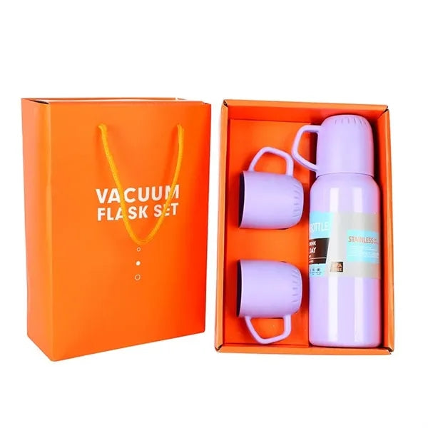 16.9OZ travel drinkware set with Three Lid Mugs
