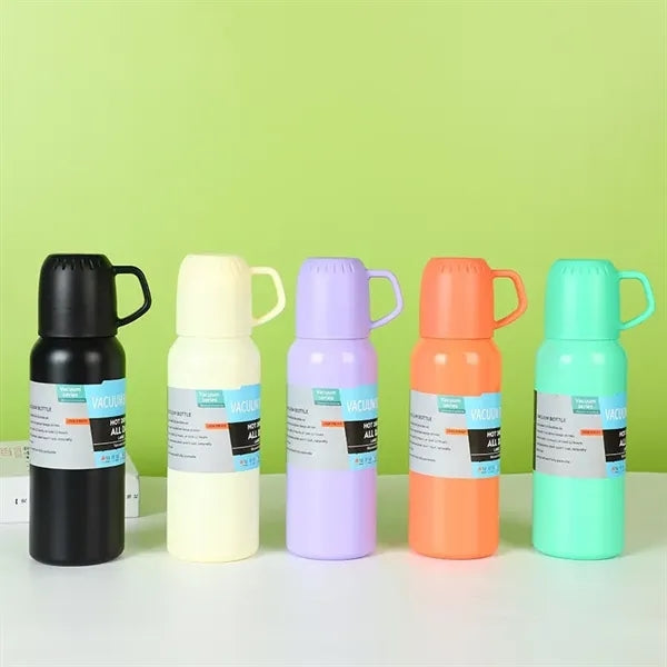 16.9OZ travel drinkware set with Three Lid Mugs