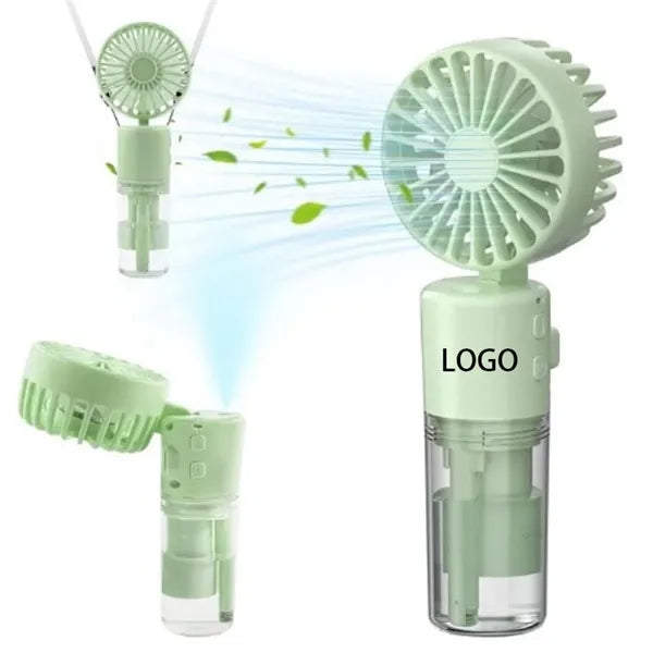 Handheld Foldable Silent Misting Fan
