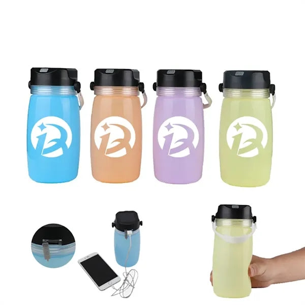 Outdoor Folding Luminous Electric Tumbler Cup