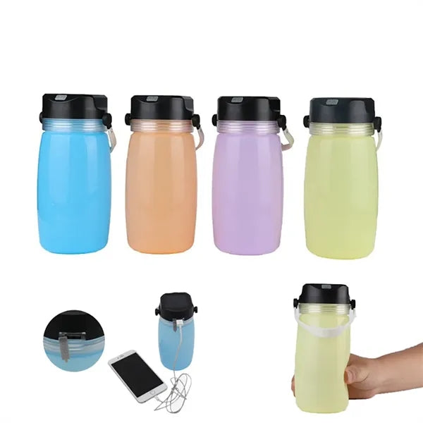 Outdoor Folding Luminous Electric Tumbler Cup