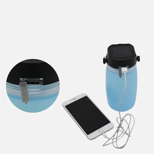 Outdoor Folding Luminous Electric Tumbler Cup