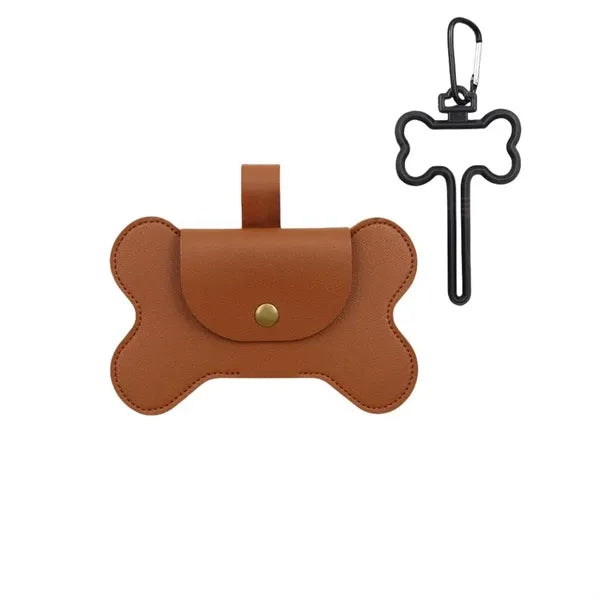 Dog Bone Bag Dispenser w/ Carabiner