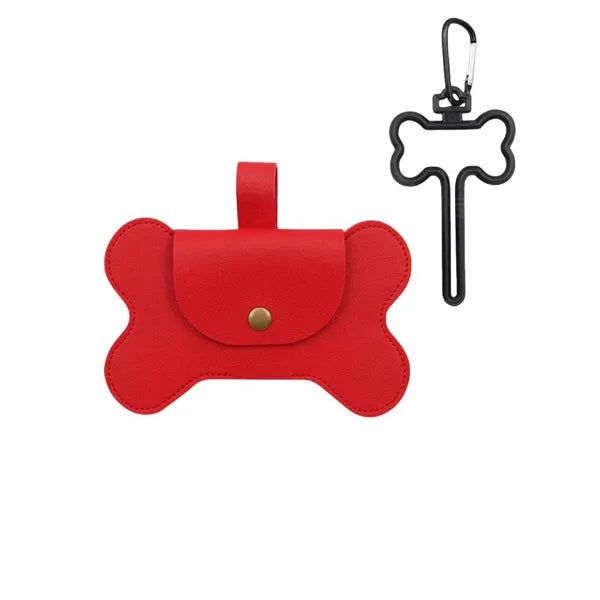 Dog Bone Bag Dispenser w/ Carabiner