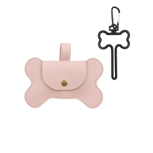 Dog Bone Bag Dispenser w/ Carabiner