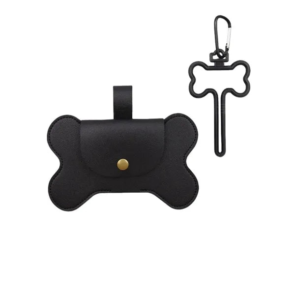 Dog Bone Bag Dispenser w/ Carabiner