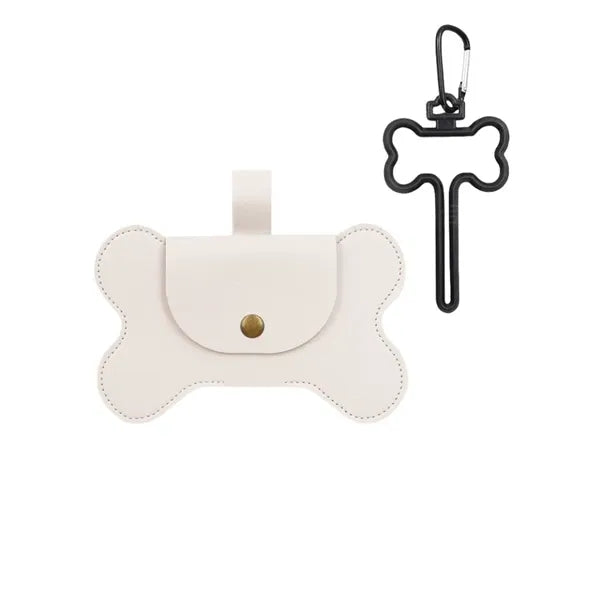 Dog Bone Bag Dispenser w/ Carabiner