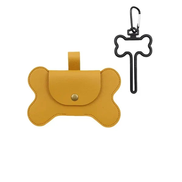 Dog Bone Bag Dispenser w/ Carabiner