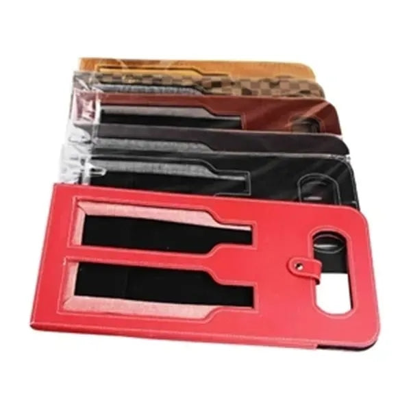 Hollow Leather Wine Bag 2 Bottles