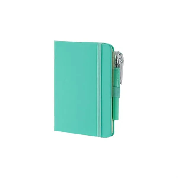 Small Pocket Notepad with Pen