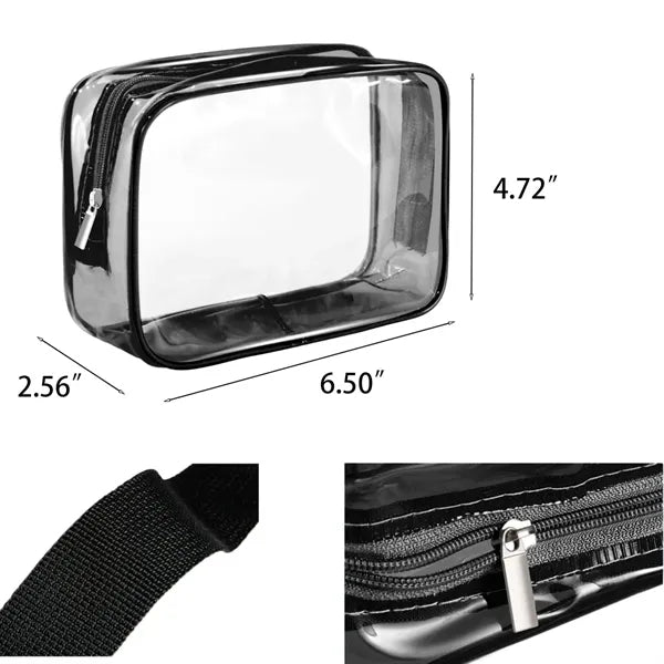 Clear Waterproof Toiletry Bag