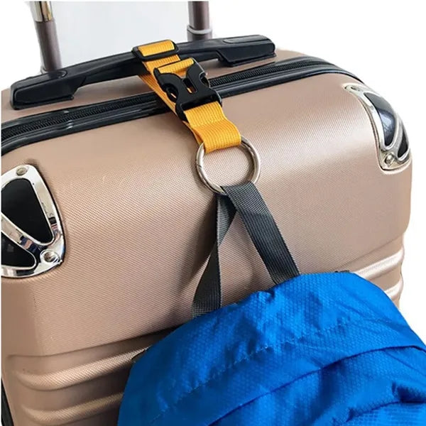 Adjustable Carry-On Luggage Handbag Clip Loop Hook Strap