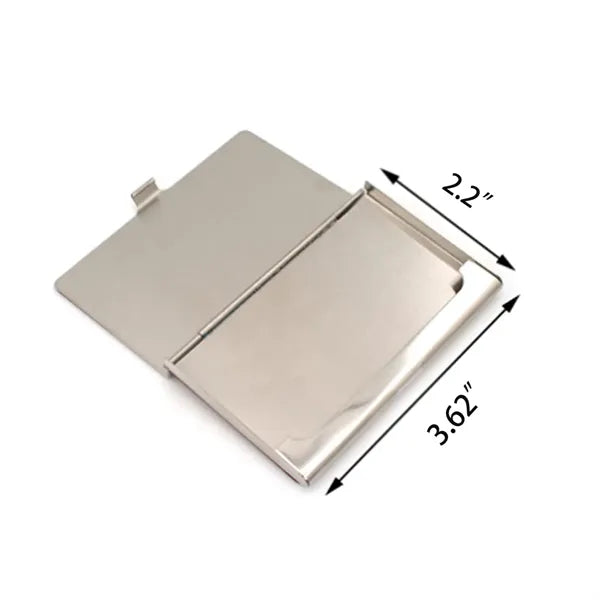 Classic Wood Business Engraved Card Case For Work Office