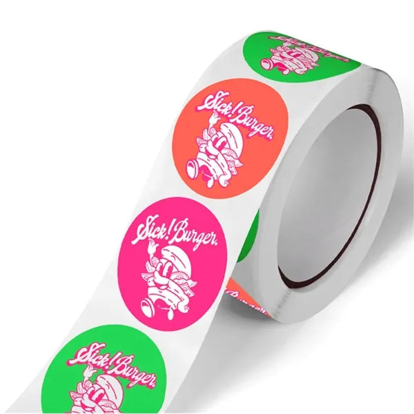 2" Circle Roll Labels