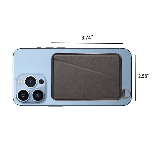 Versatile Magnetic Phone Holder Card Wallet Adhensive Clip