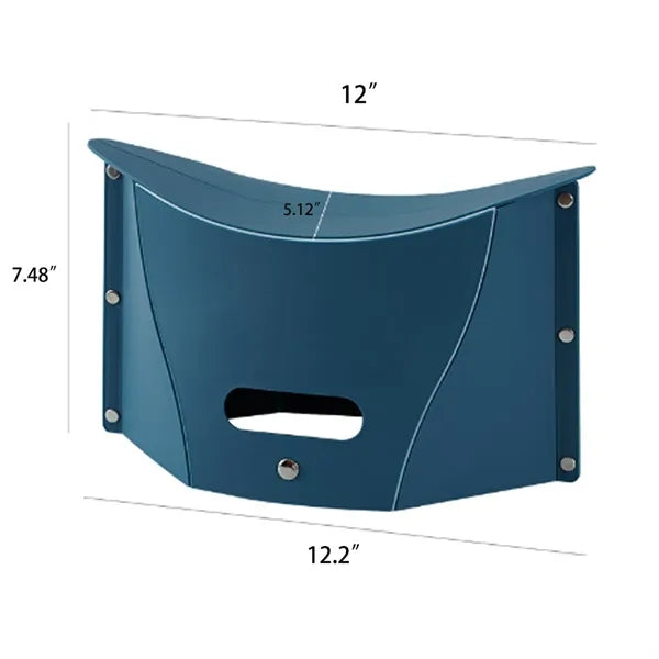 Folding Portable Plastic Stool Lightweight Camping Fishing