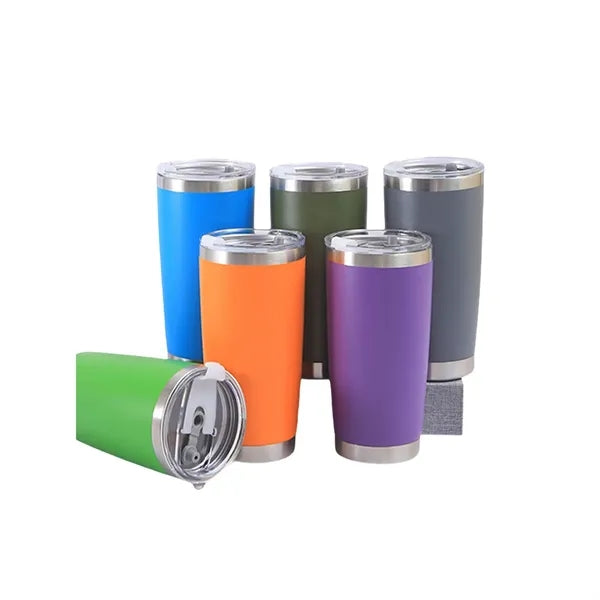 20oz Vacuum Double Layer Outdoor Thermos Cup with Cover