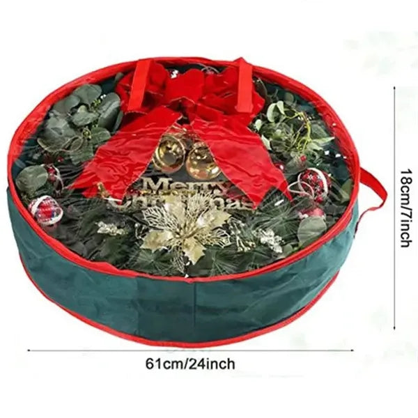 24" Wreath Storage Bag