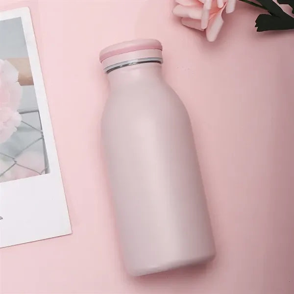 Double Wall Stainless Steel Milk Bottle 12 Oz