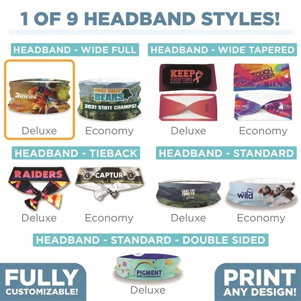 Headband Wide Full - Deluxe