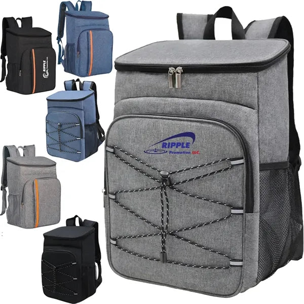 Large Capacity Cooling Insulated Backpack Picnic Bag