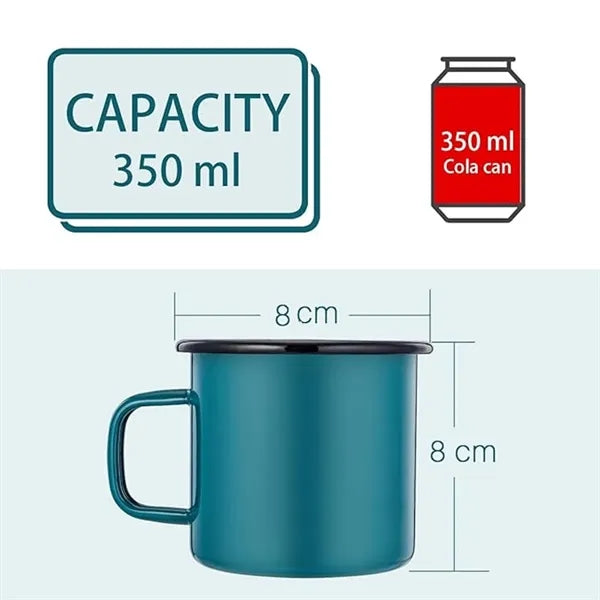 High-Value Classic Nostalgic Enamel Camping Cup