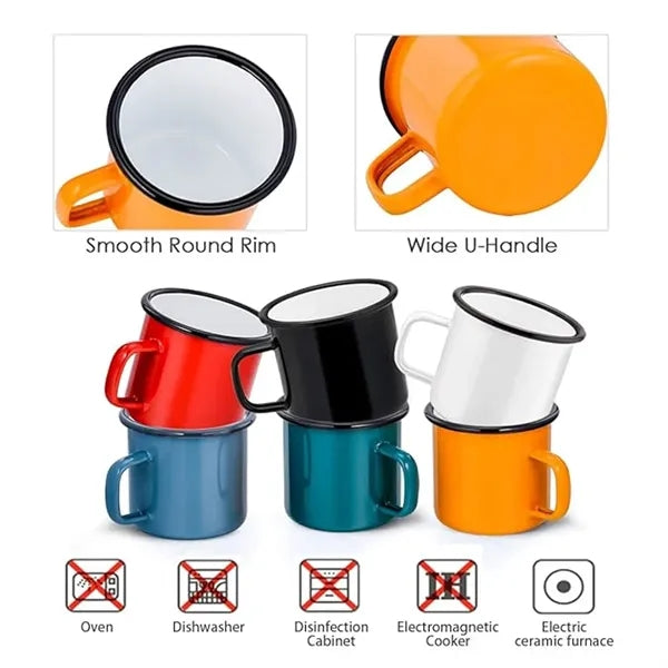 High-Value Classic Nostalgic Enamel Camping Cup