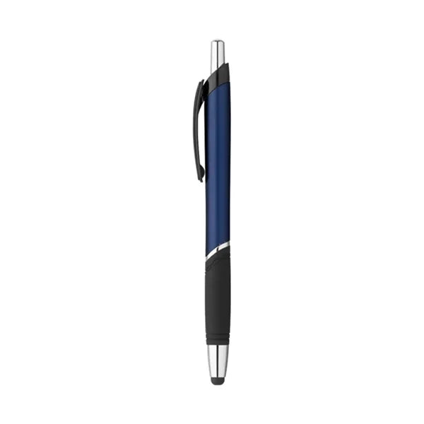 Click Action Plastic Ballpoint Stylus Pen
