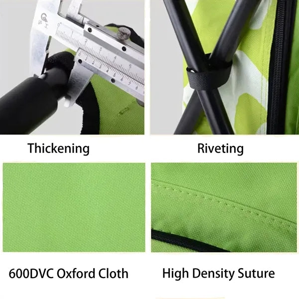 Outdoor Multifunctional Portable Chair With Cooler Bag
