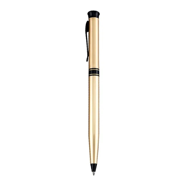 Epoxy Gold Trim Ballpoint Pen