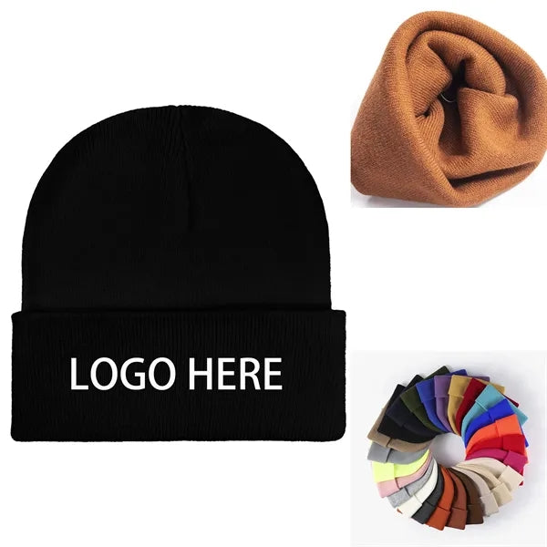 Winter Unisex Knitted Beanie Skull Cap Snow Ski Hat