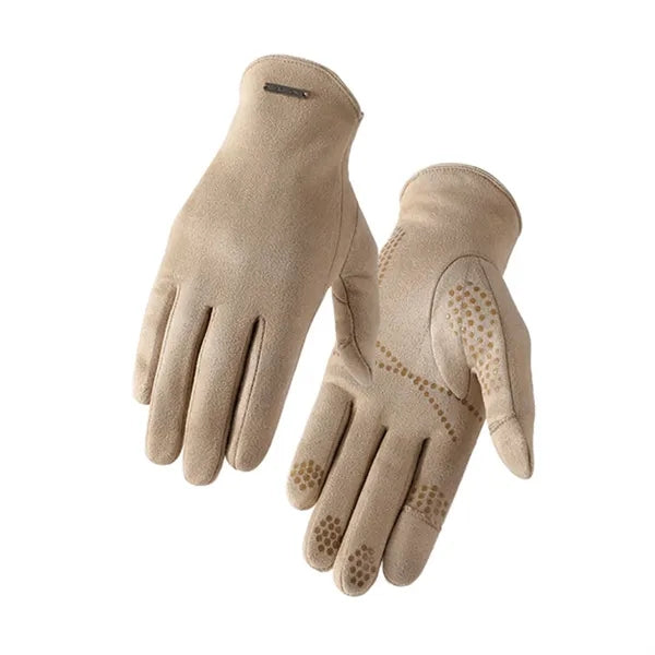 Outdoor Waterproof Warm Leather Touchscreen Activity Gloves