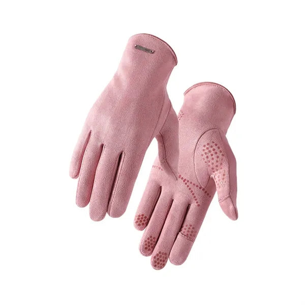 Outdoor Waterproof Warm Leather Touchscreen Activity Gloves