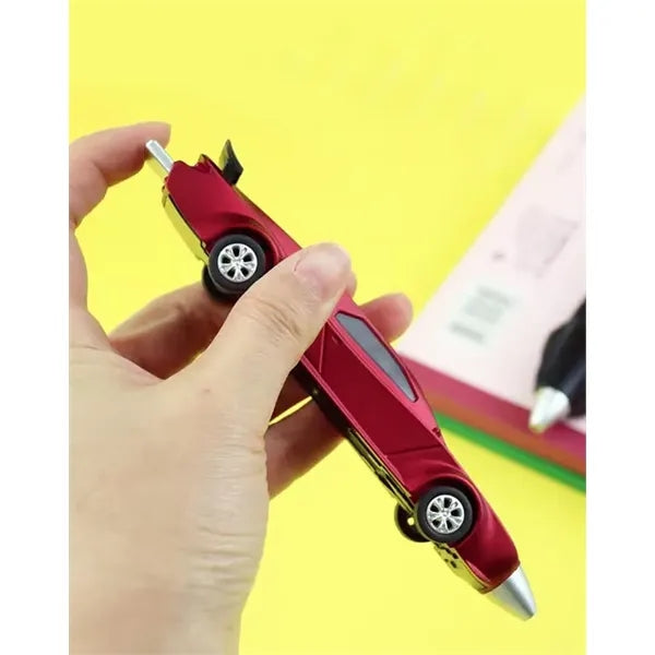 Die cast pull back racing car shape ballpoint pen