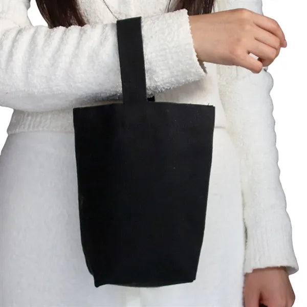 Mini Portable Canvas Tote Bag