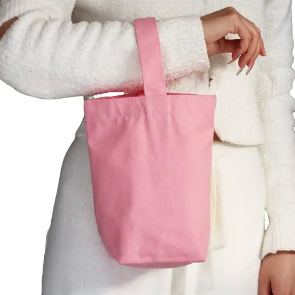 Mini Portable Canvas Tote Bag