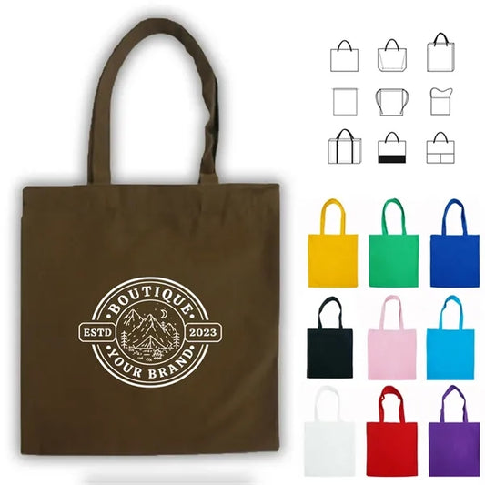 Large Tote Canvas Shopping Grocery Tote Bag Durable